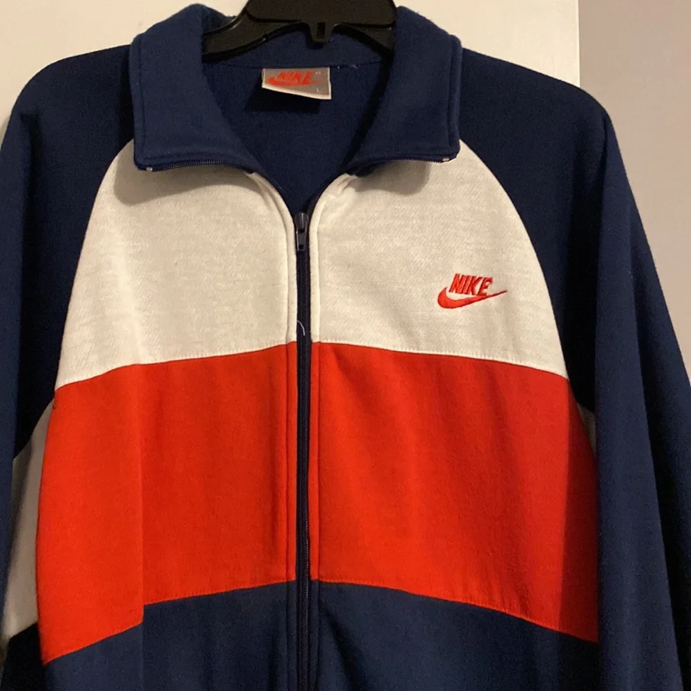 Vintage Nike Men’s Full Zip Long Sleeve Jacket - Picture 2 of 8